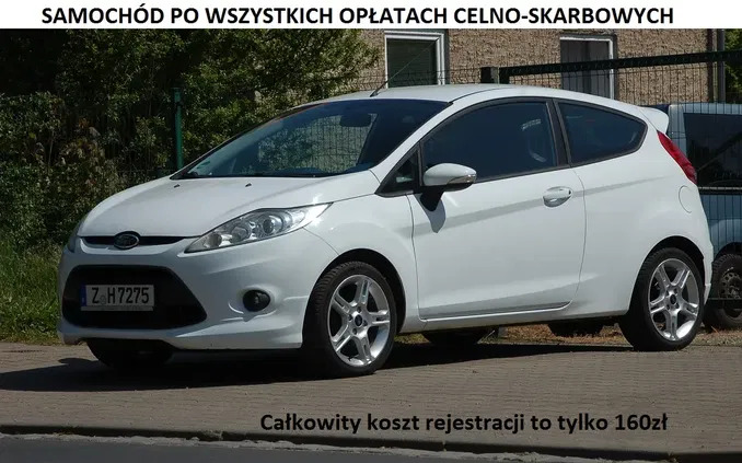 samochody osobowe Ford Fiesta cena 18600 przebieg: 148000, rok produkcji 2009 z Wrocław